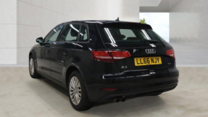 2016 Audi A3 2.0 Tdi Se Technik Sportback Euro 6 (s/s) 5dr in Black — image 4