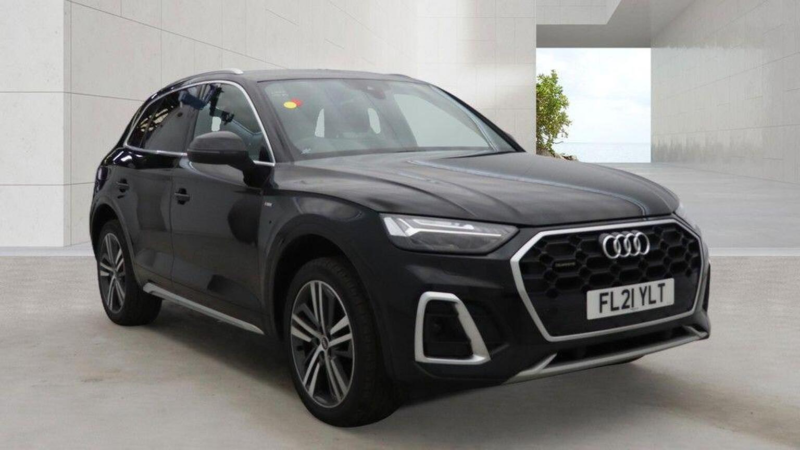 2021 Audi Q5 2.0 Tdi 40 S Line S Tronic Quattro Euro 6 (s/s) 5dr in Black — image 1