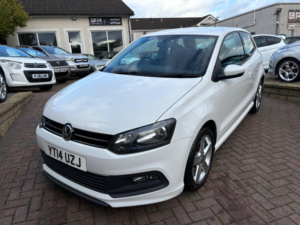 2014 Volkswagen Polo 1.2 R-Line Style Euro 5 3dr (a/c) in White — image 4