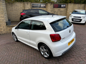 2014 Volkswagen Polo 1.2 R-Line Style Euro 5 3dr (a/c) in White — image 6