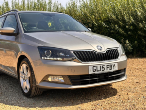 2015 Skoda Fabia 1.4 Tdi Se L Euro 6 (s/s) 5dr in Beige — image 5