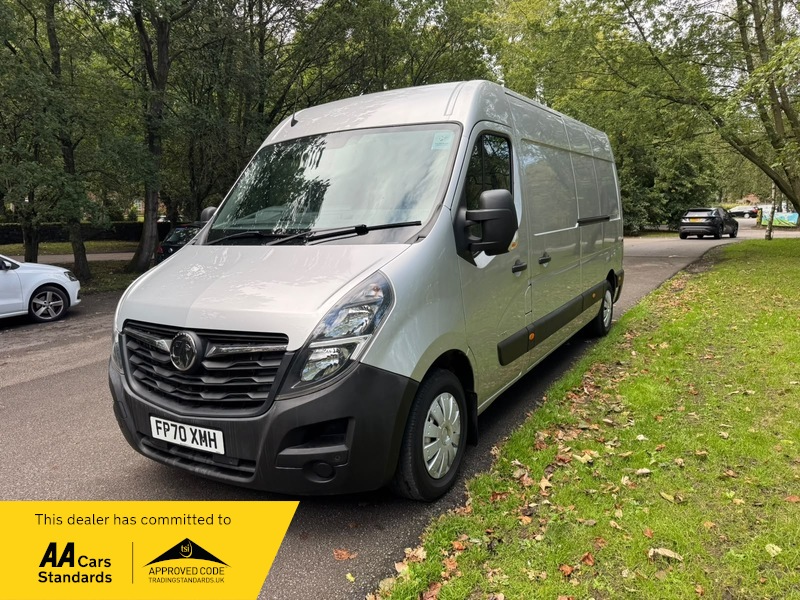 2021 Vauxhall Movano L3h2 F3500 in Silver — image 1