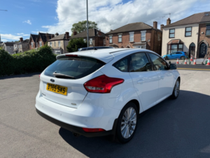 2015 Ford Focus 1.5t Ecoboost Titanium X Hatchback 5dr Petrol Manual Euro 6 (s/s) (182 Ps) in White — image 5