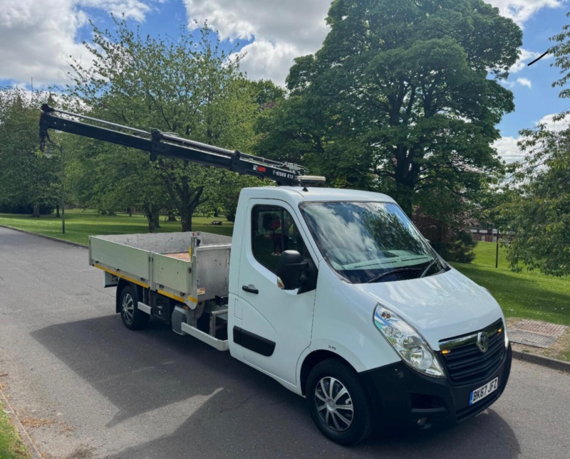 2018 Vauxhall Movano 2.3 Cdti 3500 Biturbo in White — image 1