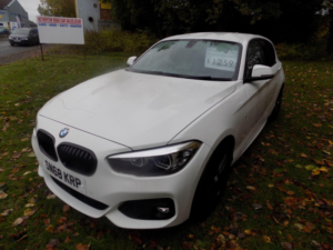 2019 BMW 1 Series 1.5 118i Gpf M Sport Shadow Edition Euro 6 (s/s) 5dr in White — image 4