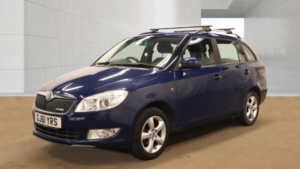 2011 Skoda Fabia 1.2 Tdi Greenline Ii Euro 5 (s/s) 5dr in Blue — image 4