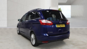 2016 Ford Grand C-Max 1.0 T Ecoboost Titanium Blue 5dr 7 Seater+snav+low Tax+10 Stamps in Blue — image 2