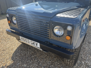 1993 Land Rover Defender 90 *300tdi Engine Upgrade*nice Refurb*bargain in Blue — image 2