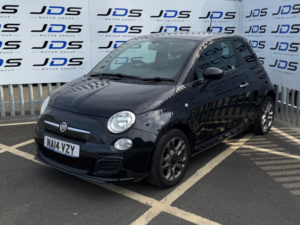 2014 Fiat 500 1.2 S Hatchback 3dr Petrol Manual Euro 6 (s/s) (69 Bhp) in Black — image 2