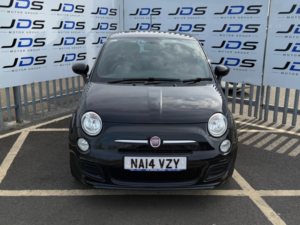 2014 Fiat 500 1.2 S Hatchback 3dr Petrol Manual Euro 6 (s/s) (69 Bhp) in Black — image 3