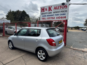 2012 Skoda Fabia 1.2 Se Euro 5 5dr in Silver — image 3