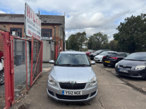 2012 Skoda Fabia 1.2 Se Euro 5 5dr in Silver — image 4
