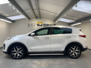 2016 Kia Sportage 1.6 T-Gdi Gt-Line SUV 5dr Petrol Dct AWD Euro 6 (174 Bhp) in White — image 3