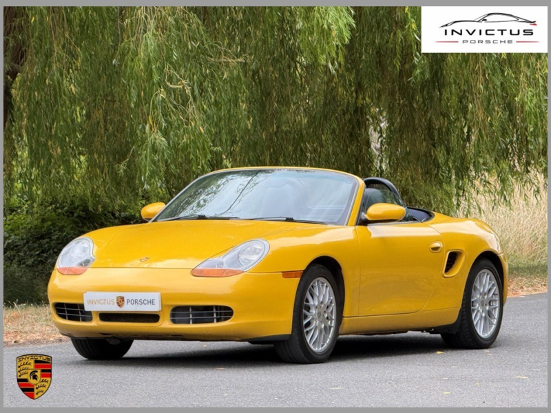 2001 Porsche Boxster 3.2 986 S in Yellow — image 1