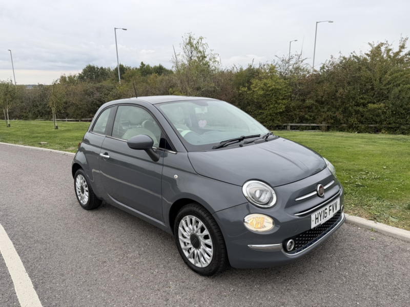 2016 Fiat 500 1.2 500 My17 1.2 69hp Lounge in Grey — image 1