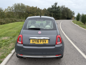 2016 Fiat 500 1.2 500 My17 1.2 69hp Lounge in Grey — image 2