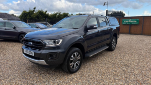 2021 Ford Ranger 2.0 Ecoblue Wildtrak Auto 4WD Euro 6 (s/s) 4dr in Grey — image 3