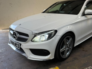 2016 Mercedes-Benz C Class 2.1 C220d Amg Line (premium) 7g-Tronic+ Euro 6 (s/s) 4dr in White — image 3
