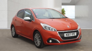 2017 Peugeot 208 1.2 Puretech Allure in Orange — image 2