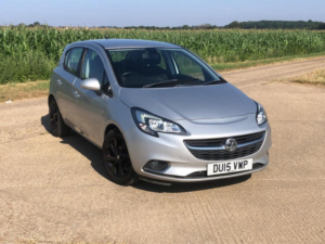 2015 Vauxhall Corsa 1.2i Sri Hatchback 5dr Petrol Manual Euro 6 (70 Ps) in Silver — image 2