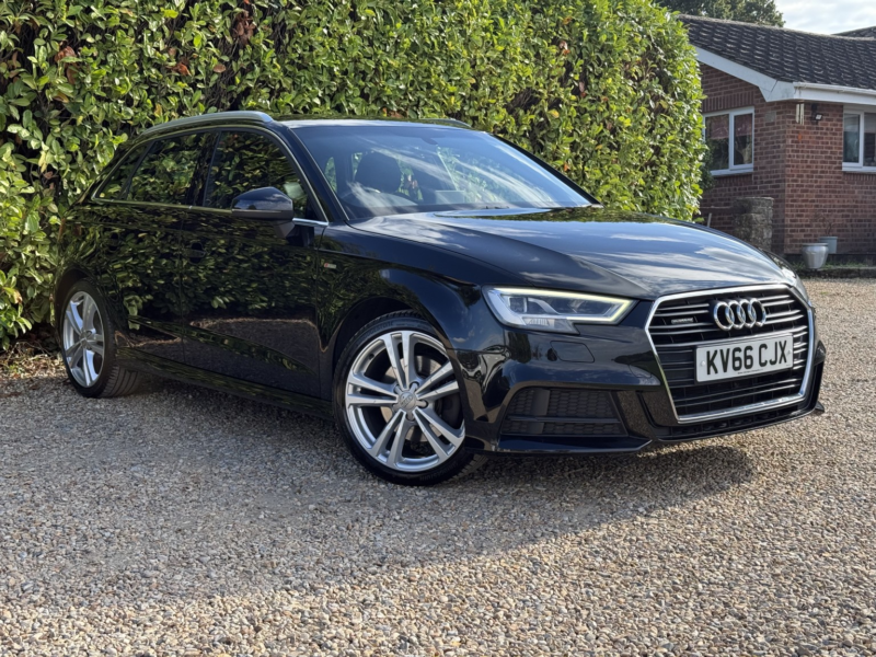 2016 Audi A3 2.0 Tdi S Line in Black — image 1