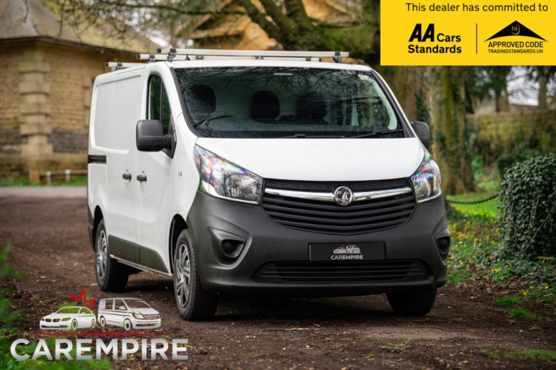 2018 Vauxhall Vivaro 1.6 Cdti 2900 in White — image 1