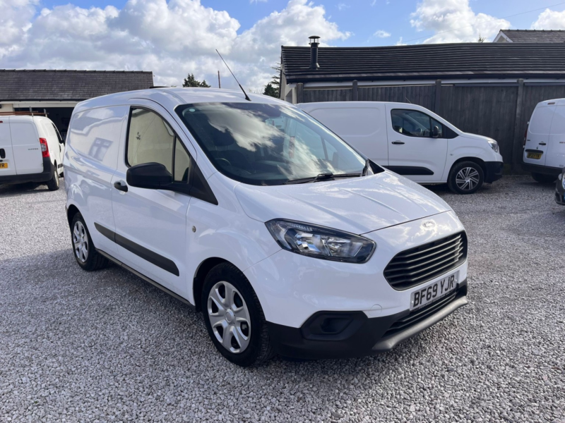 2019 Ford Transit Courier 1.5 Tdci Trend in White — image 1