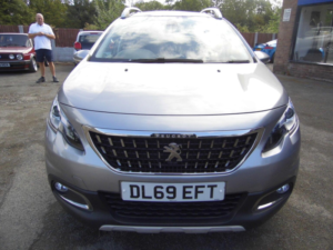 2019 Peugeot 2008 1.2 Puretech Allure Premium Euro 6 (s/s) 5dr in Grey — image 2