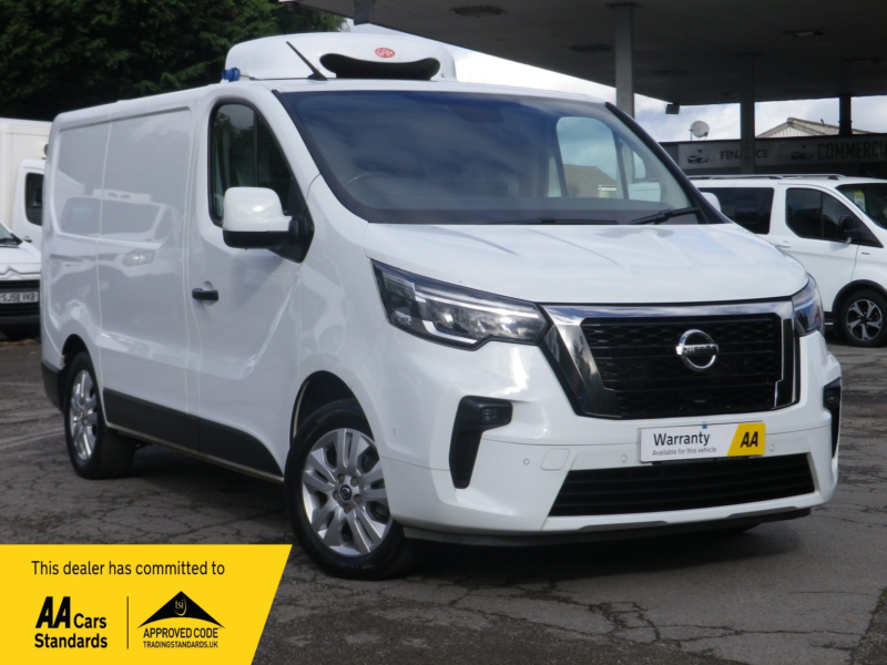2023 Nissan Primastar 2.0 Dci 28 Tekna Refrigerated Van With Overnight Standby in White — image 1