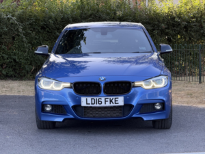 2016 BMW 3 Series 3.0 335d Xdrive M Sport Saloon in Blue — image 2