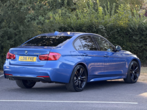 2016 BMW 3 Series 3.0 335d Xdrive M Sport Saloon in Blue — image 4