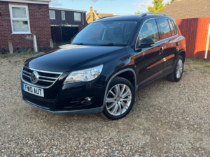 2010 Volkswagen Tiguan 2.0 Tdi Sport SUV 5dr Diesel Manual 4WD Euro 5 (140 Ps) in Black — image 2