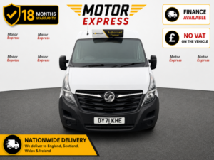 2021 Vauxhall Movano 2.3 Cdti 3500 Biturbo Edition in White — image 3