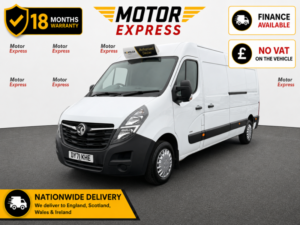 2021 Vauxhall Movano 2.3 Cdti 3500 Biturbo Edition in White — image 4