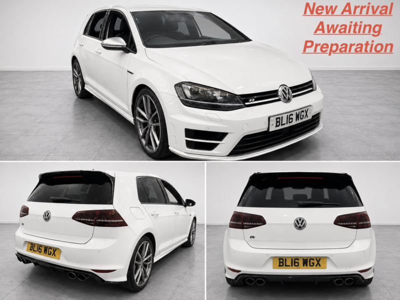 2016 Volkswagen Golf 2.0 Tsi Bluemotion Tech R in White — image 1