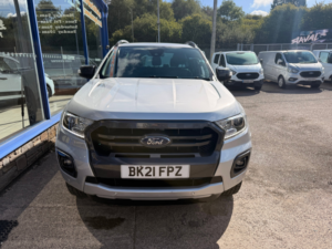 2021 Ford Ranger 2.0 Ecoblue Wildtrak Pickup Double Cab 4dr Diesel Auto 4WD Euro 6 213ps in Silver — image 2