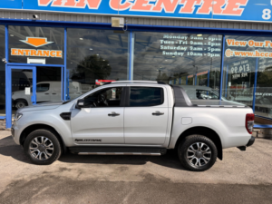 2021 Ford Ranger 2.0 Ecoblue Wildtrak Pickup Double Cab 4dr Diesel Auto 4WD Euro 6 213ps in Silver — image 3