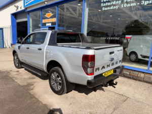 2021 Ford Ranger 2.0 Ecoblue Wildtrak Pickup Double Cab 4dr Diesel Auto 4WD Euro 6 213ps in Silver — image 4