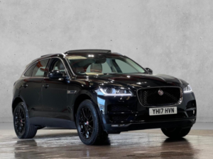 2017 Jaguar F-Pace 2.0 D180 Portfolio Auto AWD Euro 6 (s/s) 5dr in Black — image 5