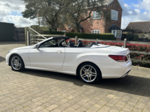 2013 Mercedes-Benz E Class 3.0 E350d V6 Bluetec Amg Sport in White — image 2