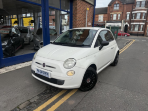 2010 Fiat 500 1.2 Pop Euro 5 (s/s) 3dr in White — image 2
