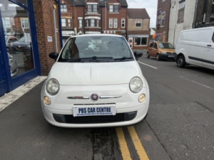 2010 Fiat 500 1.2 Pop Euro 5 (s/s) 3dr in White — image 3