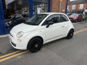 2010 Fiat 500 1.2 Pop Euro 5 (s/s) 3dr in White — image 6