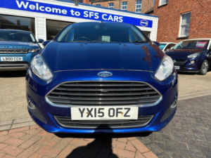 2015 Ford Fiesta 1.5 Tdci Titanium Euro 5 5dr in Blue — image 2