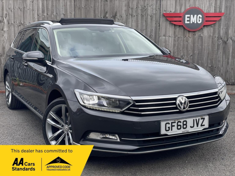2018 Volkswagen Passat 2.0 Tdi Gt DSG Euro 6 (s/s) 5dr in Grey — image 1