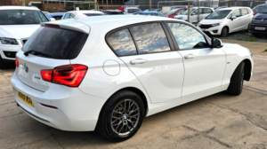 2015 BMW 1 Series 120i -1.6l Petrol-Automatic-Ulez/caz Pass-Free 18months Gold Warranty & 12 Months Aa Breakdown Cover in White — image 4