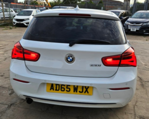 2015 BMW 1 Series 120i -1.6l Petrol-Automatic-Ulez/caz Pass-Free 18months Gold Warranty & 12 Months Aa Breakdown Cover in White — image 5