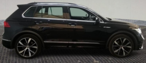 2021 Volkswagen Tiguan 1.5 Tsi R-Line DSG Euro 6 (s/s) 5dr in Black — image 3