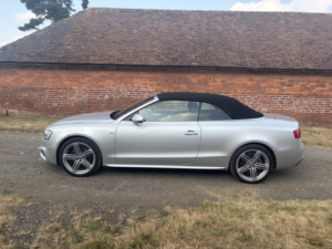 2013 Audi A5 Cabriolet 2.0 Tdi S Line Special Edition in Silver — image 4
