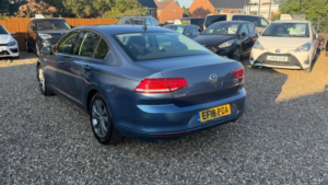 2018 Volkswagen Passat 1.6 Tdi Bluemotion Euro 6 (s/s) 4dr in Blue — image 3